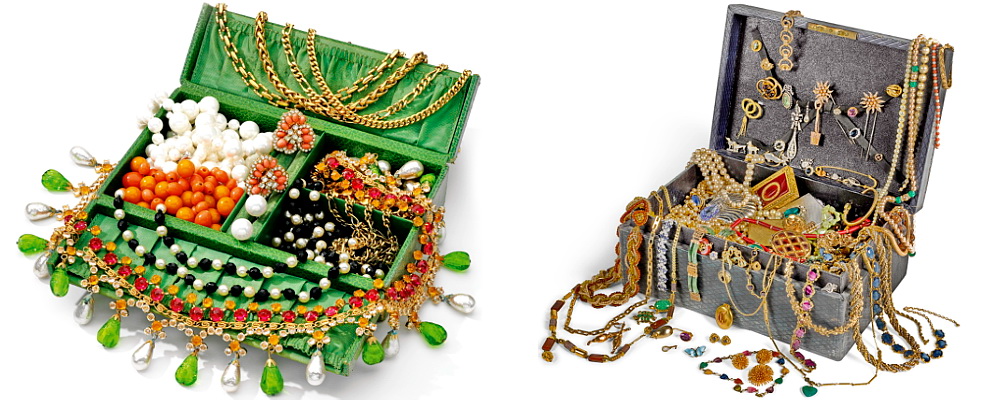 costume jewellery chests